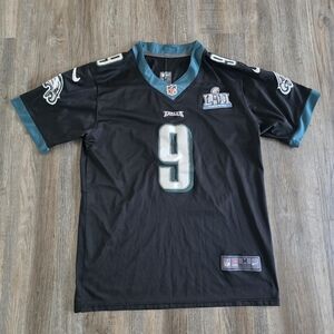 Nick Foles #9 Nike Men's Black Philadelphia Eagles Jersey Size M